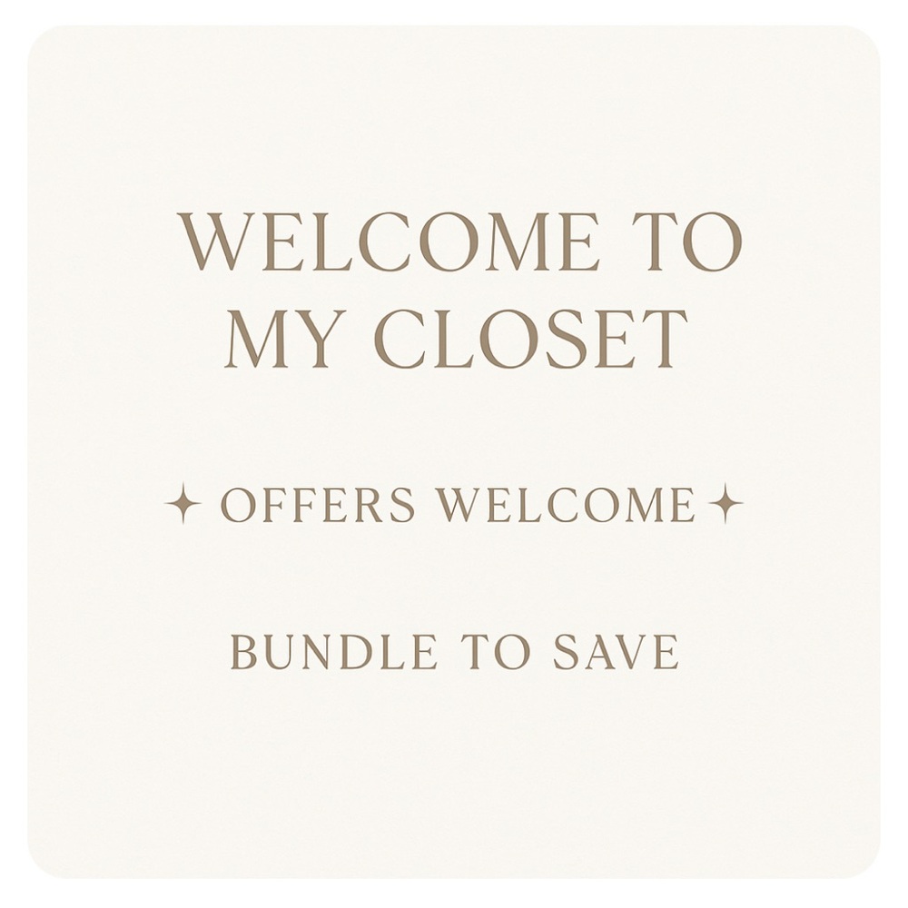 Welcome to My Closet | Offers Welcome + Bundle to Save
